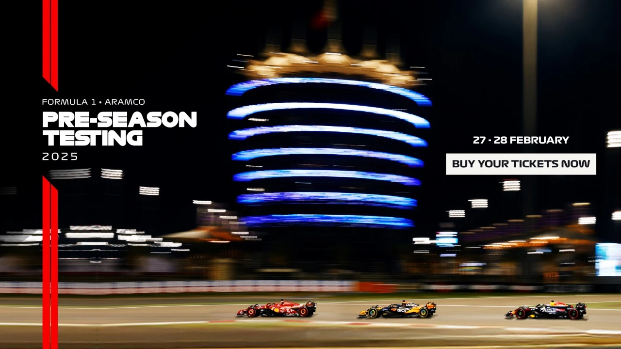 F1 Aramco Pre-Season Testing 2025
